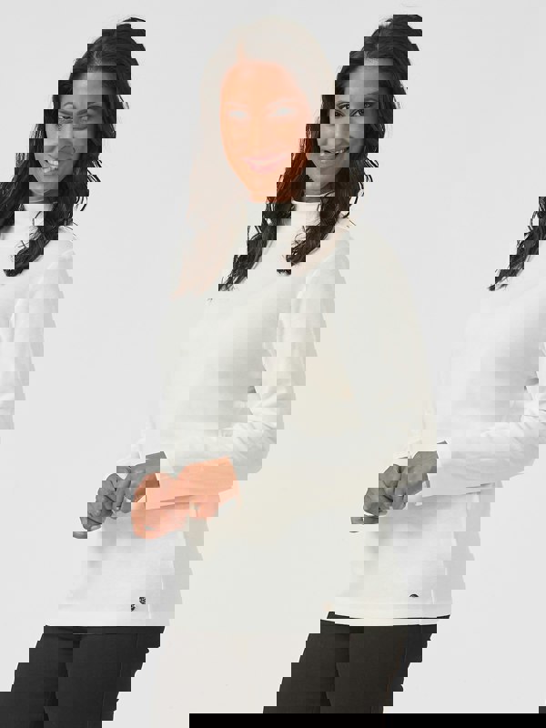 PennyPlain High Neck Top - Ivory