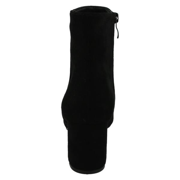 Spot On Ladies Spot On Block Heel Ankle Boots F51220