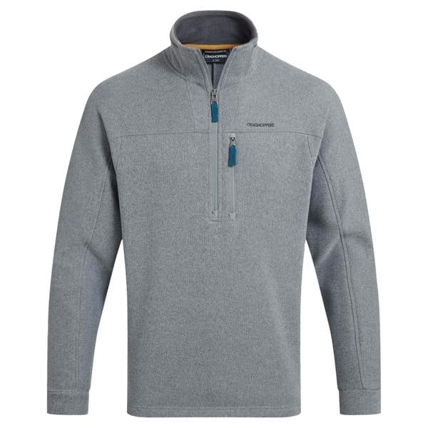 Craghoppers Mens Torney III Half Zip Fleece - Cloud Grey - 