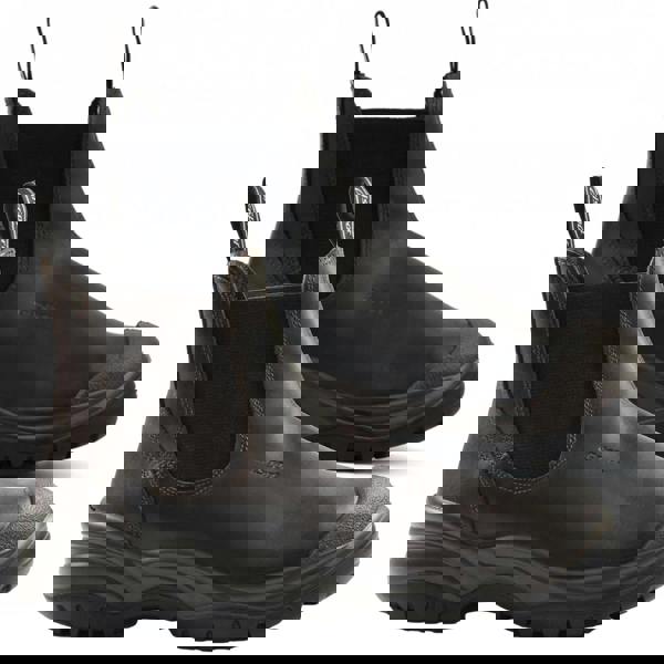 GriSport Chukka Mens Steel Toe/Midsole Chelsea Pull On Boots