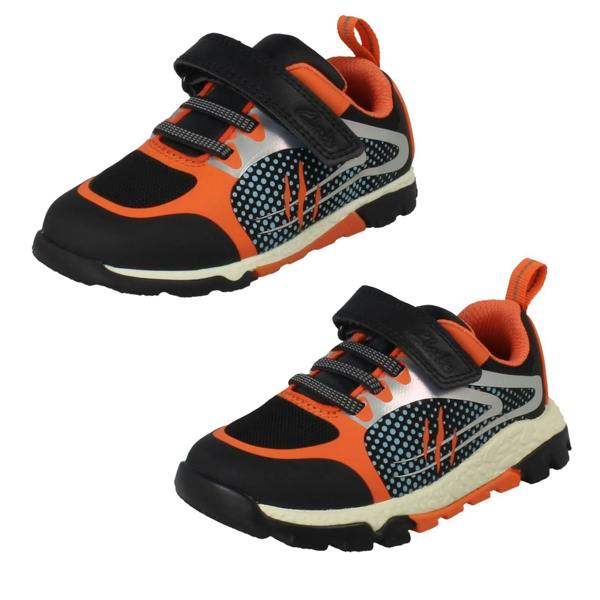 Clarks Boys Clarks Dinosaur Detail Casual Trainers Steggy2 Fly