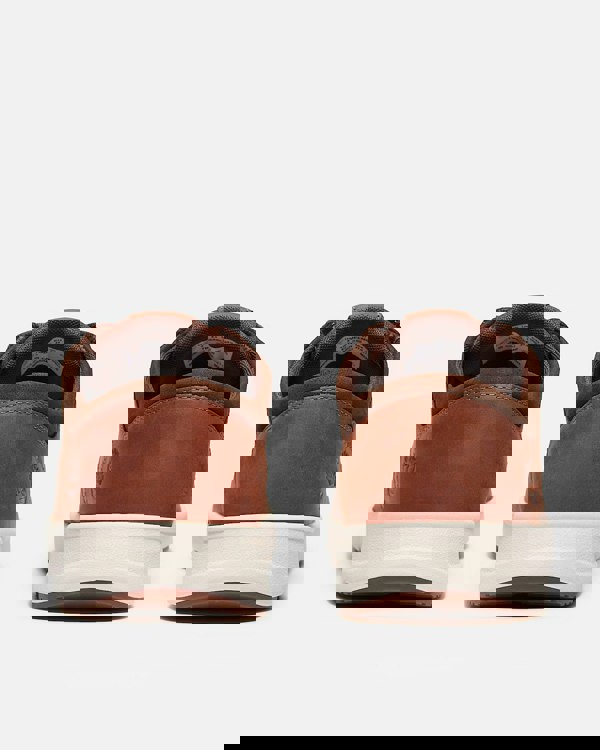 Timberland Parker Street Full Grain Leather Mens Trainers - Rust - CHO - Designer Mens Trainers