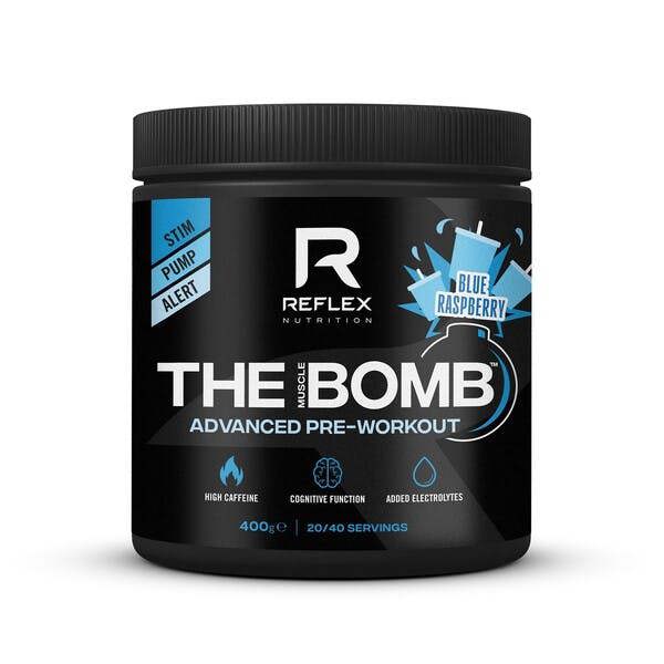 Reflex Nutrition The Muscle Bomb, Blue Raspberry - 400g
