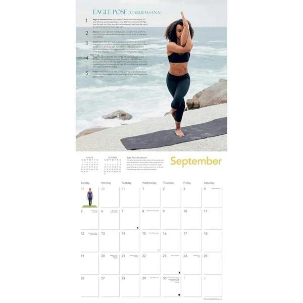 Yoga & Meditation Calendar 2027, Wall Calendars, Month To View, Lifestyle, Gift