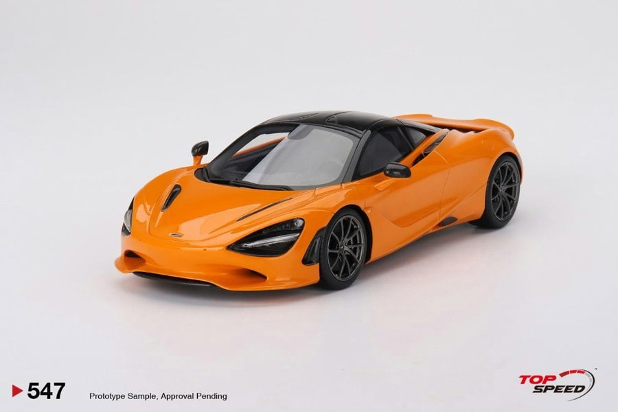 TSM McLaren 750s Mclaren Orange 1:18 Scale TSM TS0547