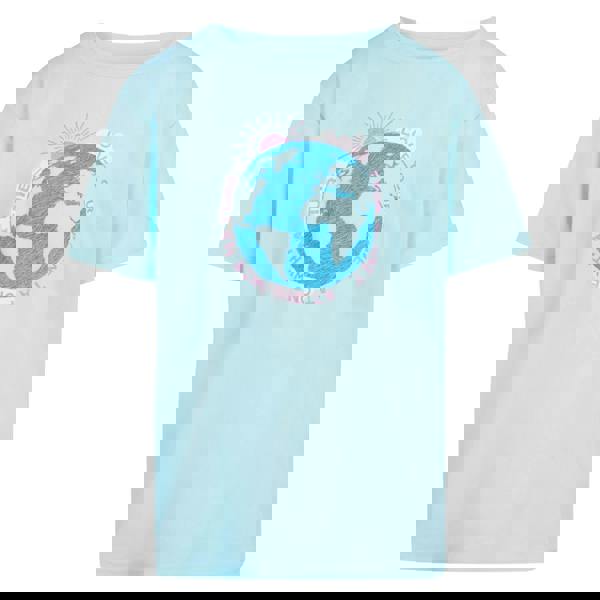 Regatta Kids Alvardo VIII Graphic Print T-Shirt - Bleached Aqua