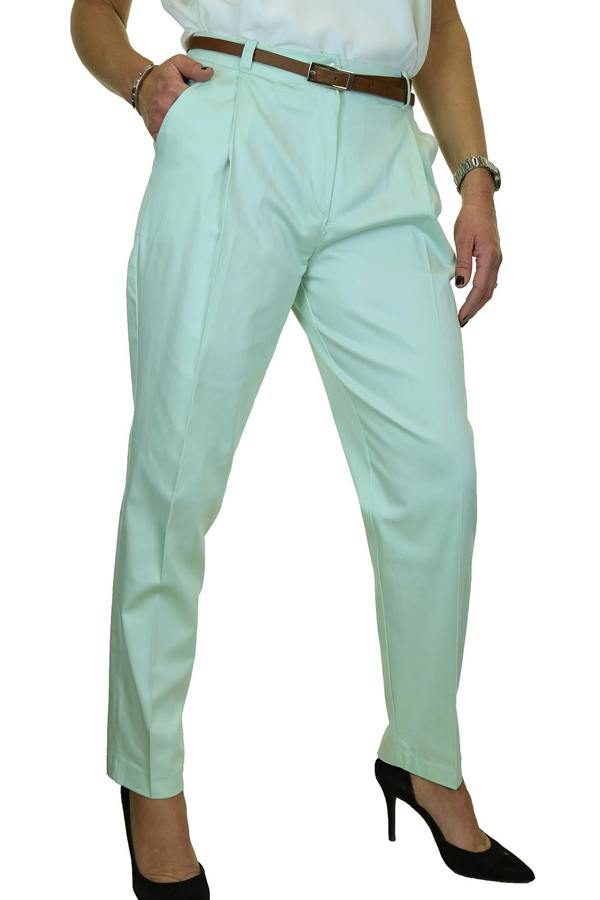 Paulo Due Women's Tapered Fit Chino Trousers with Belt