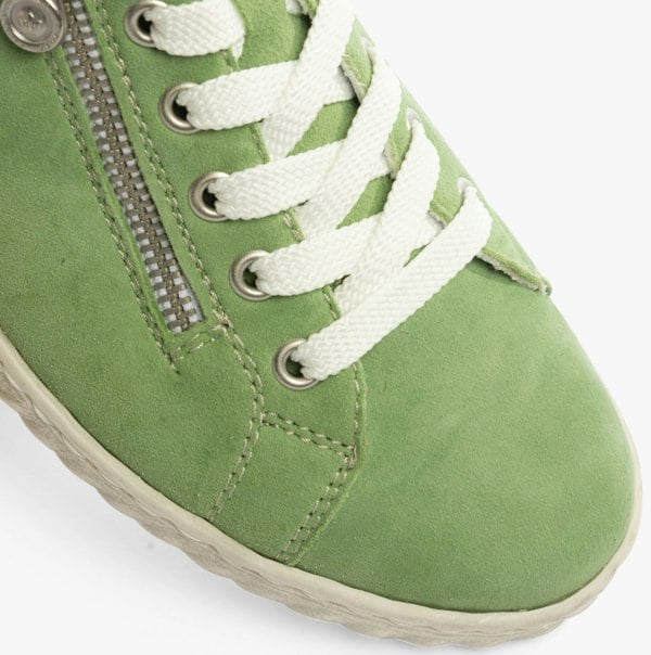 Rieker N0900-52 Womens Shoes - Green