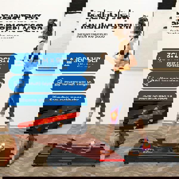 Centra Under Desk Electric Walking Pad Treadmill Running Machine Online Fitness