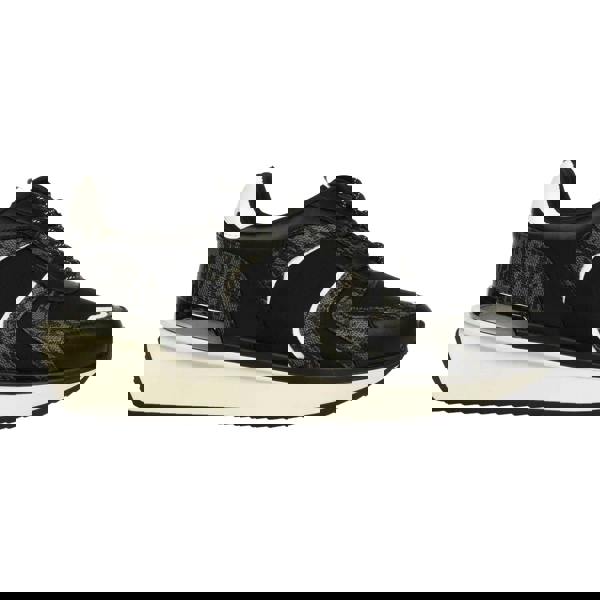 DKNY Womens/Ladies Amity Lace Up Trainers - Black/White - 