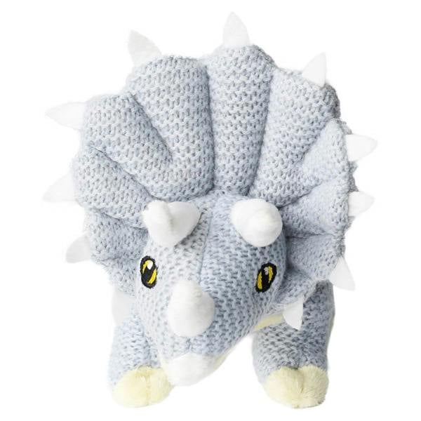 Wilberry Triceratops (Blue) - Small - Wilberry Knitted