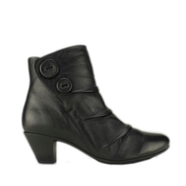 Cipriata Women's Emma Button Ankle Boot - Black