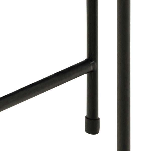 Furniture To Go Avila Side Table with Brown Marble Top 52x40cm