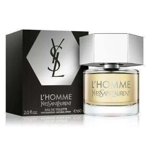 Yves Saint Laurent L'Homme 60ml Eau De Toilette EDT Spray For Him