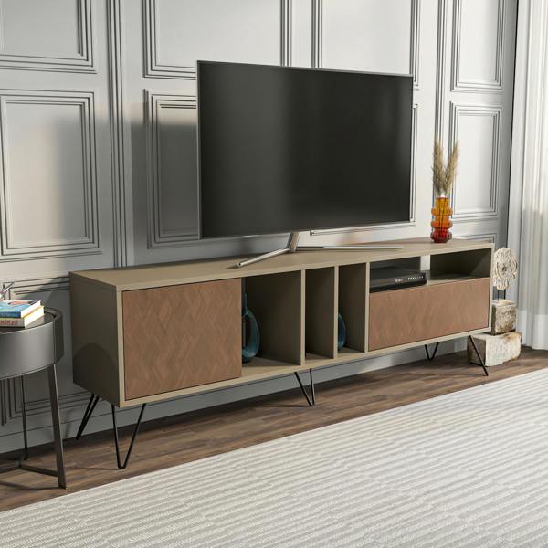 Decorotika Mistico Modern Tv Stand TV Cabinet for TV's up to 71"