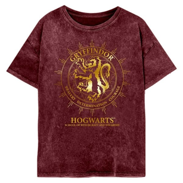 Harry Potter Womens Gryffindor Constellation T-Shirt - Maroon