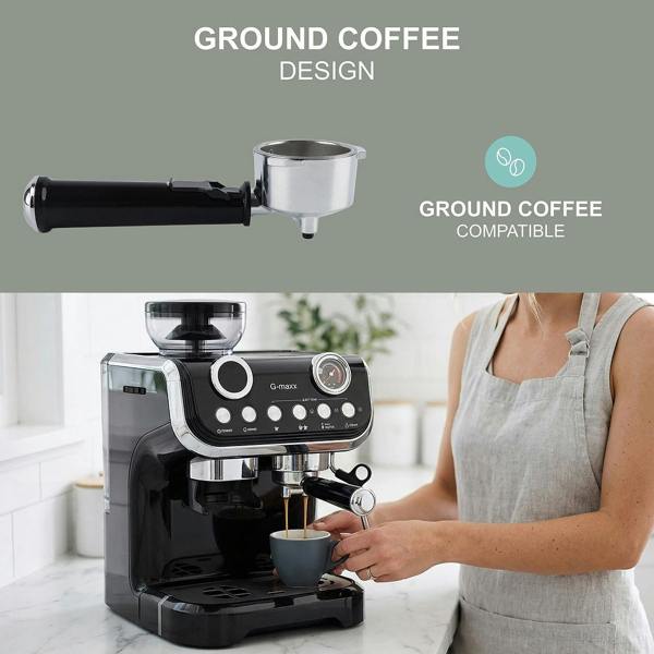 G-Maxx Barista Style Home Coffee Machine