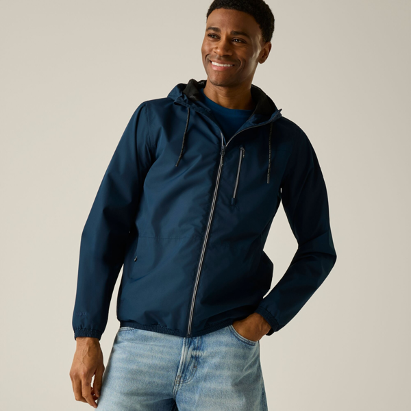 Regatta Mens Shorebay Waterproof Jacket - Navy