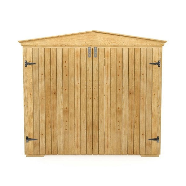 Outdoor Spruce Wood Garden Tool Equipment Storage Shed Living and Home
