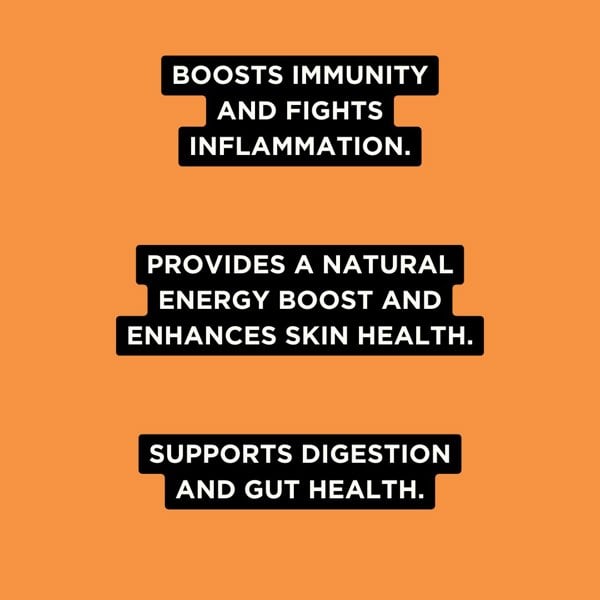 Fighter Shots Carrot + Ginger + Turmeric Shot single or  12 x 60ml