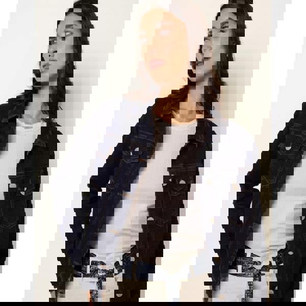 Blue Vanilla Boxy Denim Jacket