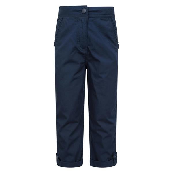 Mountain Warehouse Childrens/Kids Shore Capri Trousers - Navy - 