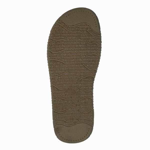 Roamers Mens Suede Sandals - Brown