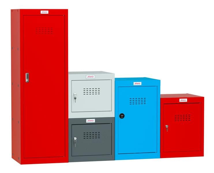 Phoenix Safe Phoenix CL0344AAE Size 2 Grey Cube Locker with Electronic Lock
