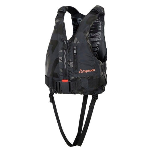 Typhoon Hudson Buoyancy Aid PFD - Junior 30-40KG - Black