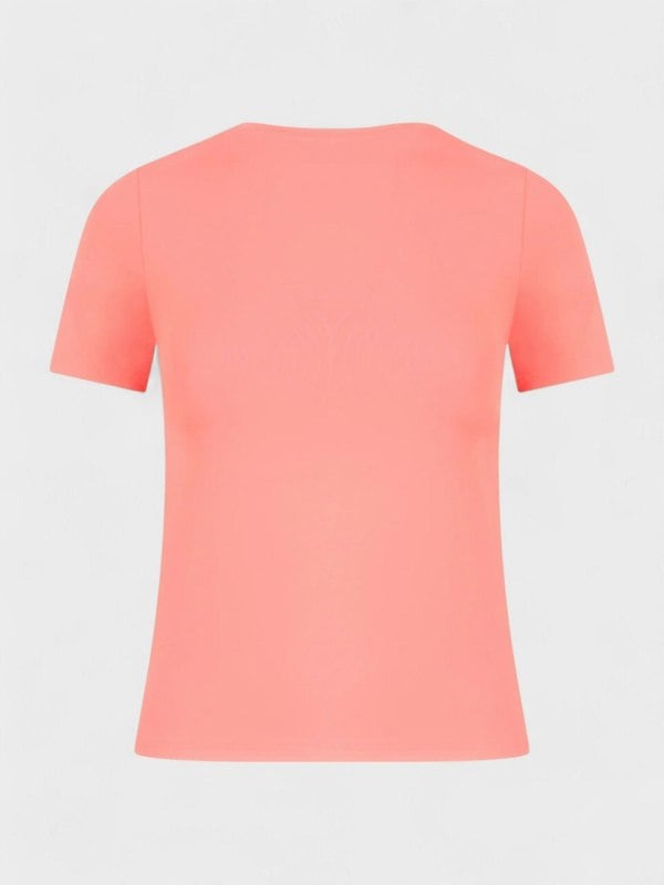 Off - white Athletic T-Shirt Coral Red - Supplied FashionOff - White