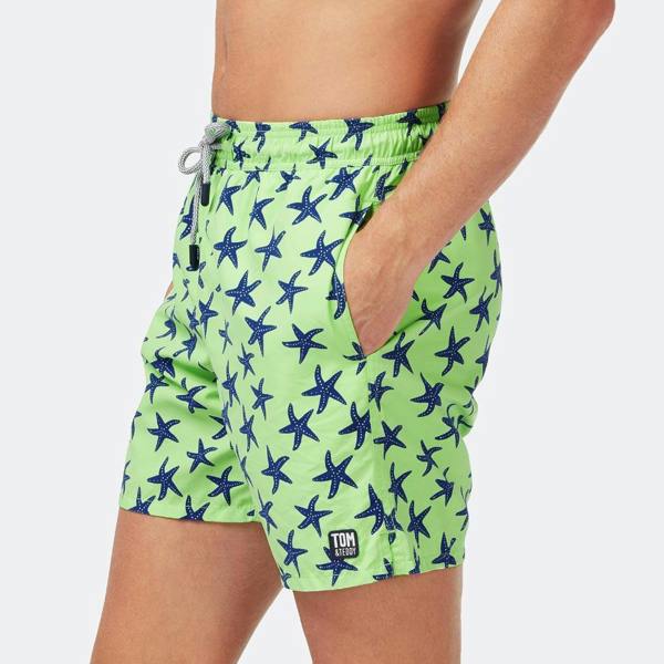 Tom & Teddy Fresh Green & Blue Starfish
