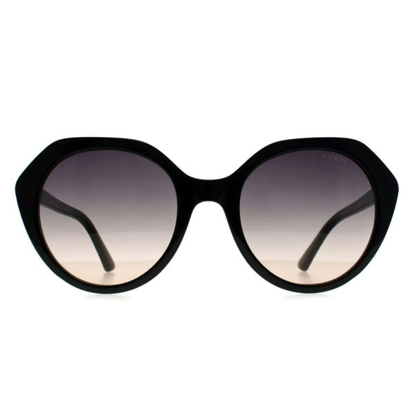 Guess Sunglasses GF6201 01B Shiny Black Blue Pink Gradient