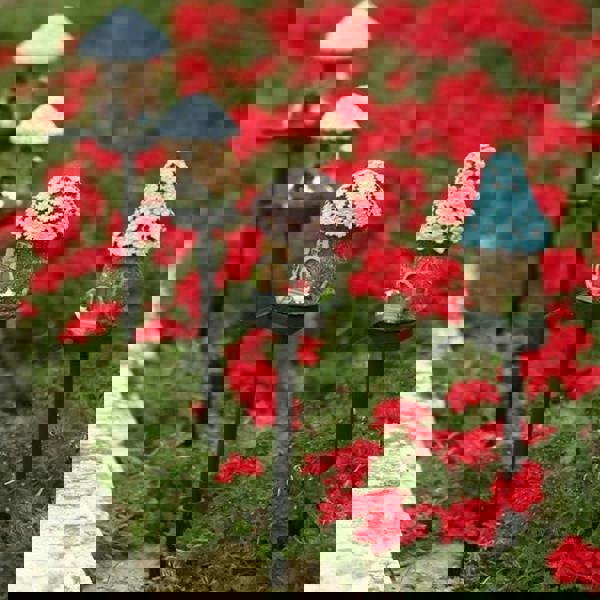 Leaper Solar-Powered Resin Cartoon House Ground Lights