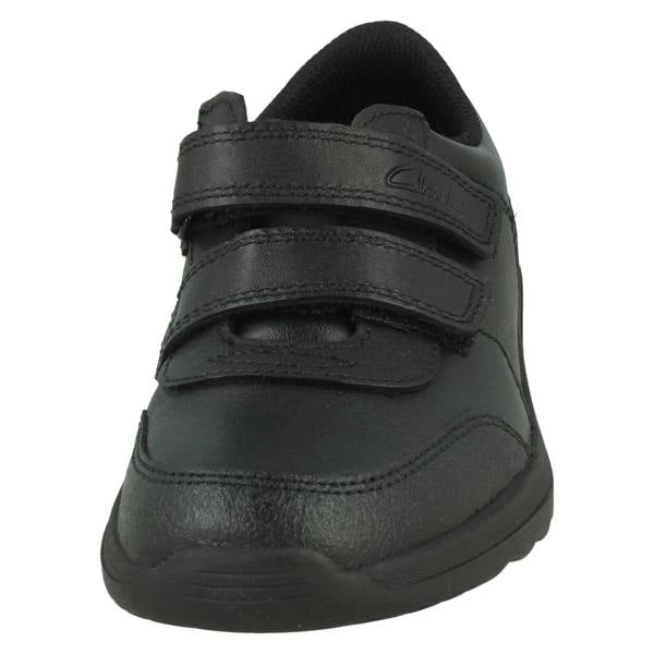 Clarks Boys Clarks Double Strap School Shoes - Daze 2 Step K