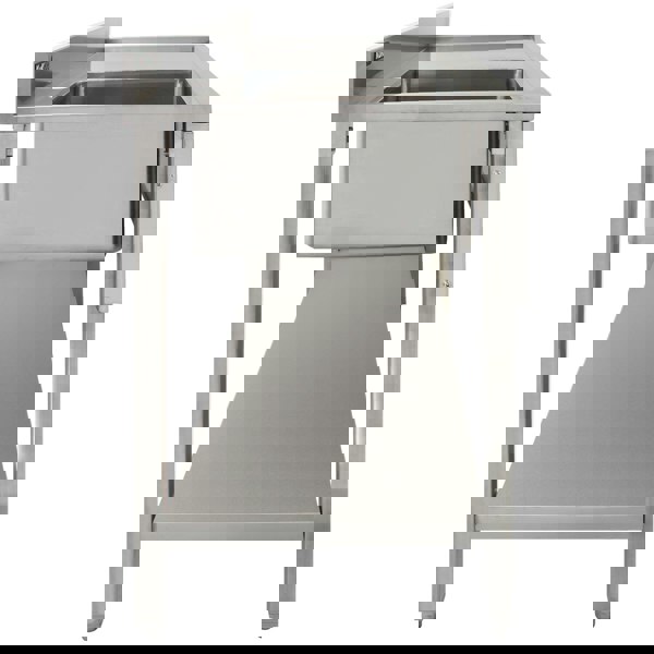 KuKoo Commercial Sink & Pre-Rinse Tap - Right Hand Drainer