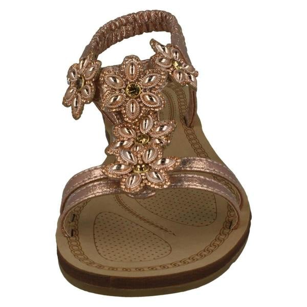 Savannah Ladies Savannah Strappy Slingback Sandals