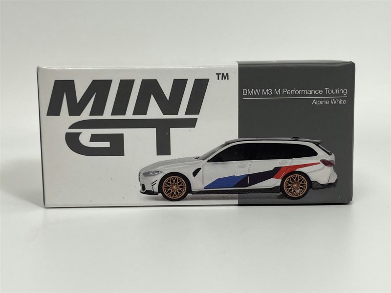 Mini GT BMW M3 M Performance Touring Alpine White LHD 1:64 Mini GT MGT00776L