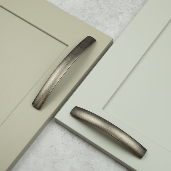 Handle & Home Antique Pewter Bow Cabinet Handle
