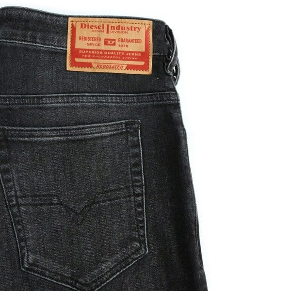Diesel D-Yennox Faded Black Denim Pants