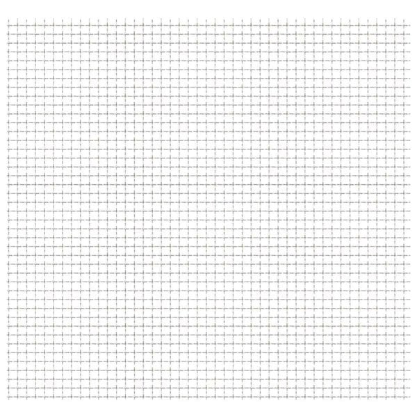 Berkfield Crimped Garden Wire Fence Stainless Steel 100x85 cm 31x31x3 mm