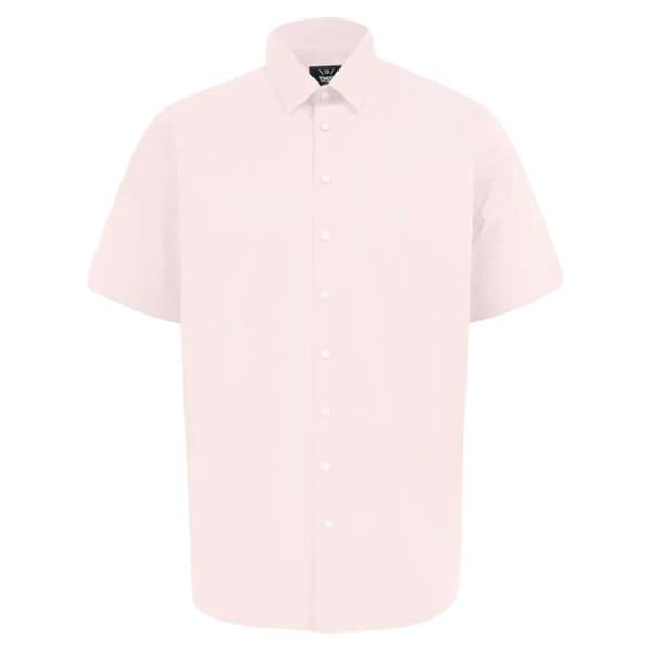 Duke Mens D555 Lucas Short-Sleeved Shirt - Pink - 