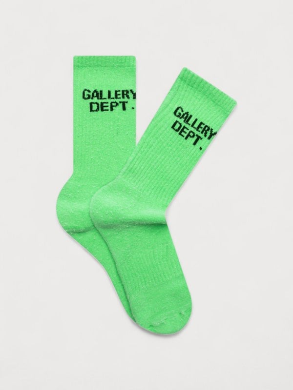 Gallery Dept. Clean Socks Flo Green - Supplied FashionGallery Dept.