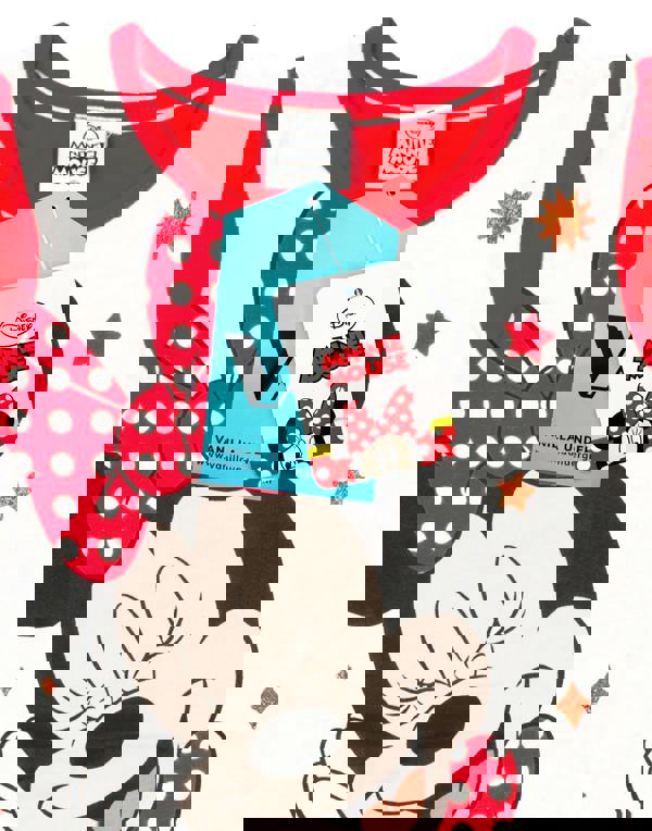 Disney Girls Red Minnie Mouse Short Sleeve Short Leg Pyjama Set