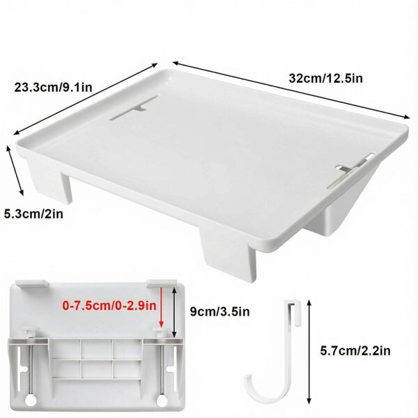 deAO Toys deAO Bedside Shelf White