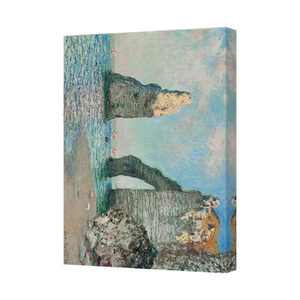 Benjamin Tate Design Seascape Canvas Art Print Coastal Cliffs And Sea Arch Wall Decor