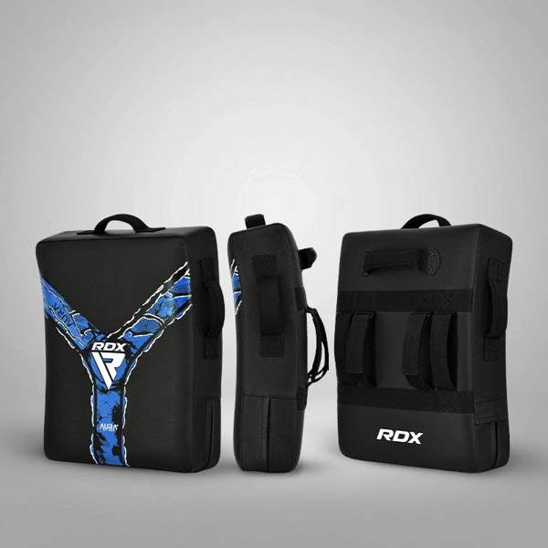 RDX Sports KICK SHIELD NEW AURA F17 BLACK BLUE