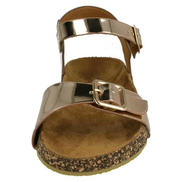 Spot On Girls Spot On Flat Buckle Strap Sandals