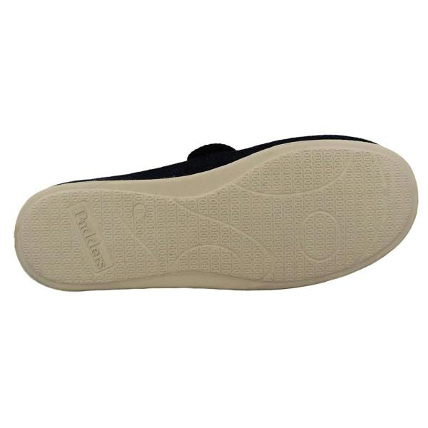 Padders Mens Padders Memory Foam Slippers Wrap