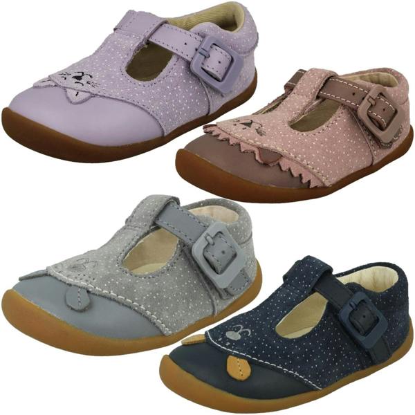Clarks Girls Clarks Casual First Shoes Roamer Cub