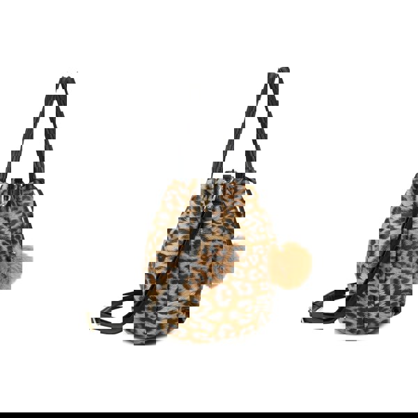 Kitise Spacious Slouchy Leopard Print Tote Shoulder Handbag